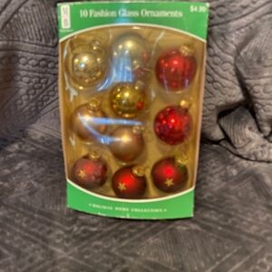 Vintage Christmas tree ornaments